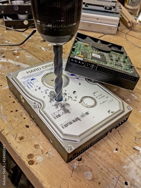 Does Drilling Through A Hard Drive Destroy It