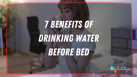 Does Drinking Water Before Bed Help Acne