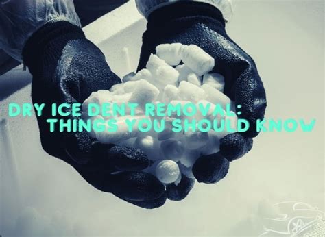Does Dry Ice Work For Dent Removal