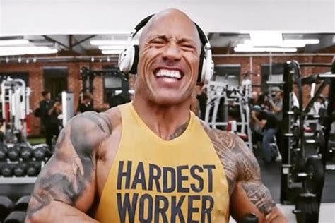 does dwayne johnson use supplements