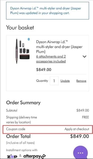 Does Dyson Give Discount