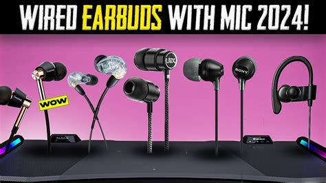 does earbuds have mic