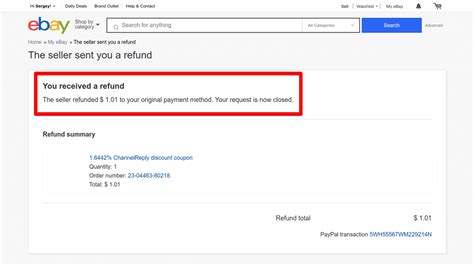 Does Ebay Charge For Refund