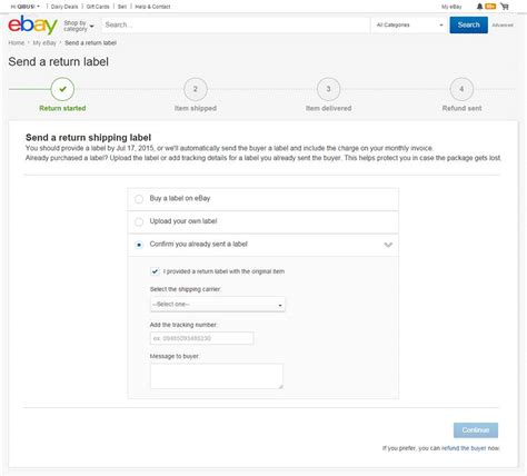Does Ebay Shipping Labels Include Tracking