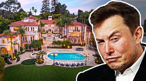 does elon musk own any real estate