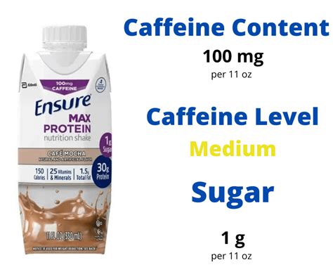 does ensure contain caffeine