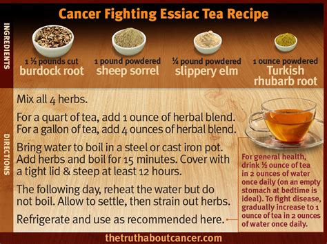 does essiac tea have side effects