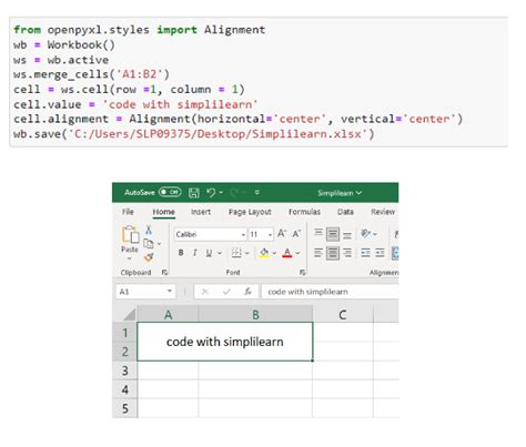 does excel use python code
