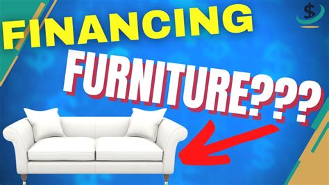 does financing furniture hurt your credit