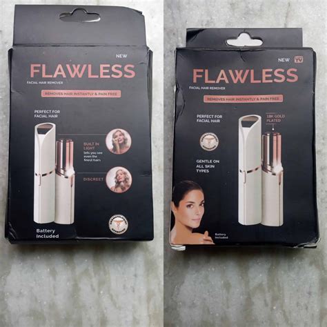 does flawless facial hair remover really work