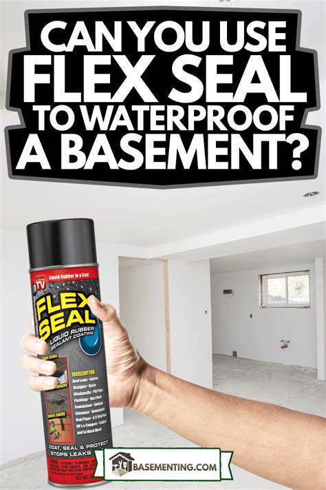 does flex seal work on basement floors