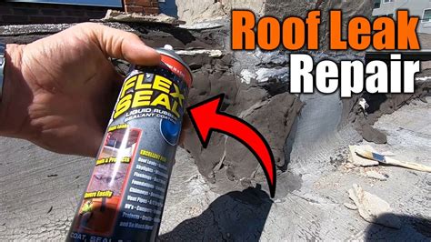 does flex seal work on flat roofs