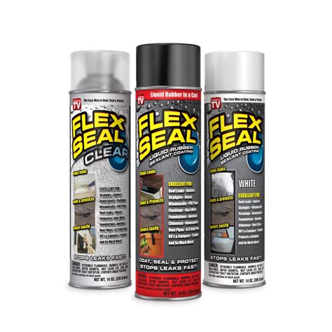 does flex seal work on rubber roofs