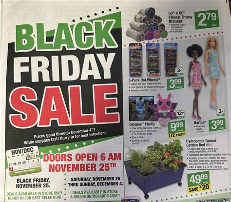 does floor and decor have black friday sales