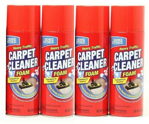 does foam carpet cleaner work
