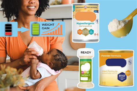 does formula help baby gain weight