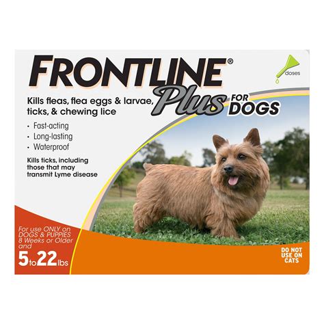 does frontline keep ticks off dogs