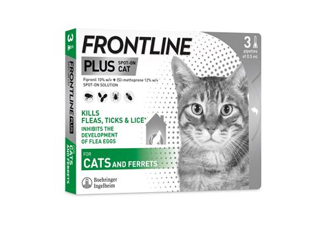 Does Frontline Plus For Cats Kill Ticks