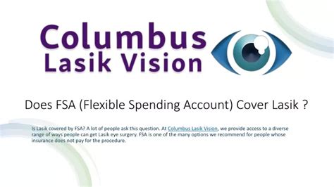 Does Fsa Cover Lasik