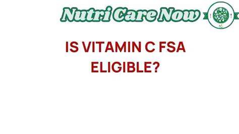 Does Fsa Cover Supplements