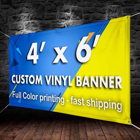 does full color art look good on a vinyl banner