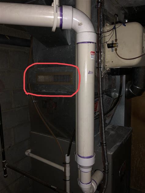 does furnace door need vents