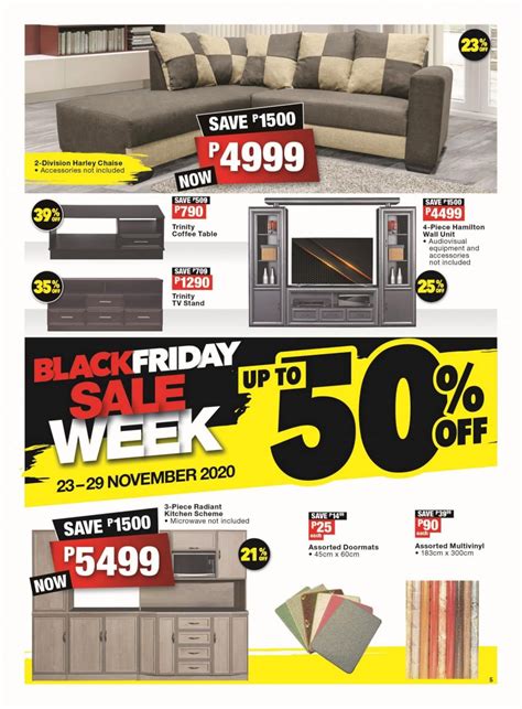 does furniture go on sale for black friday