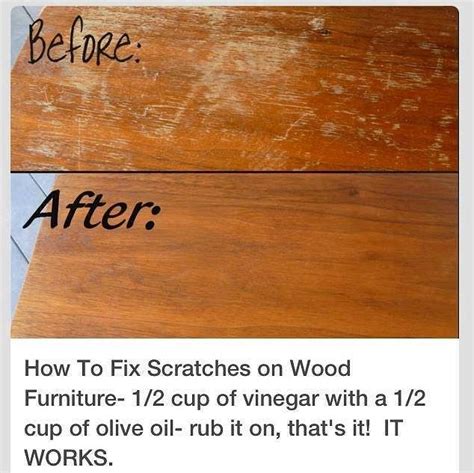 does furniture polish remove scratches