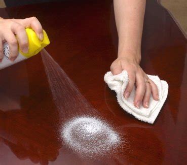 does furniture polish repel dust