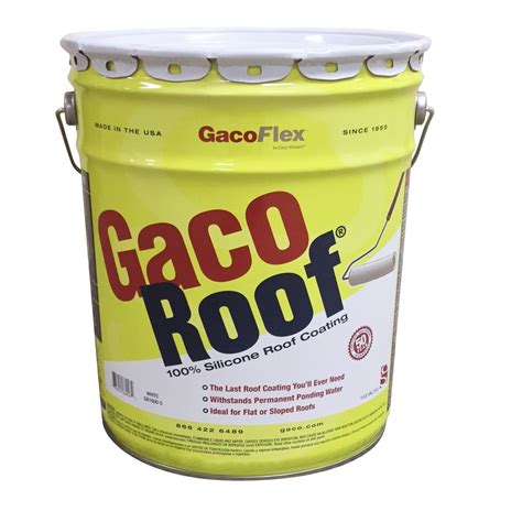 does gaco roof reflect heat