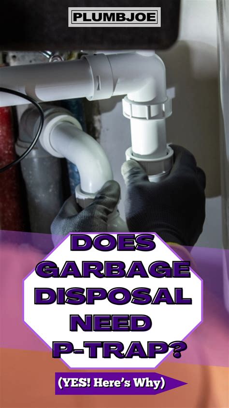 does garbage disposal need p trap