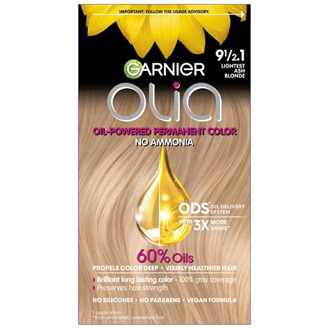 does garnier olia hair color expire
