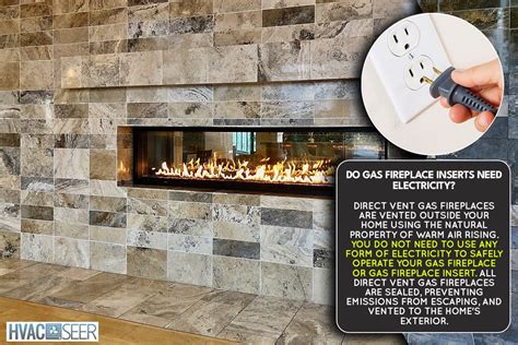 Does Gas Fireplace Insert Need Electricity