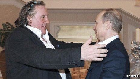 does gerard depardieu live in russia