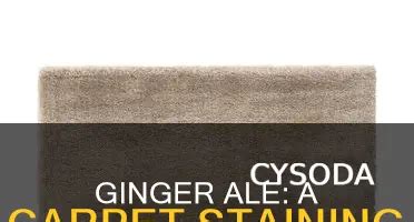 Does Ginger Beer Stain