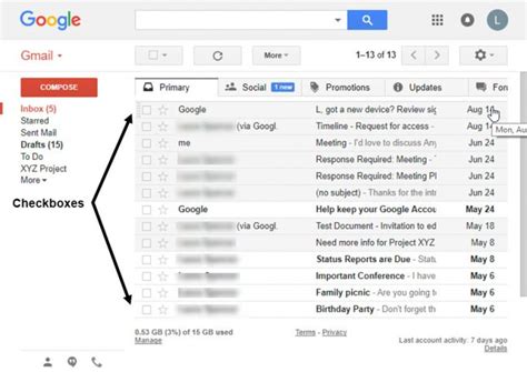 does gmail automatically delete old emails