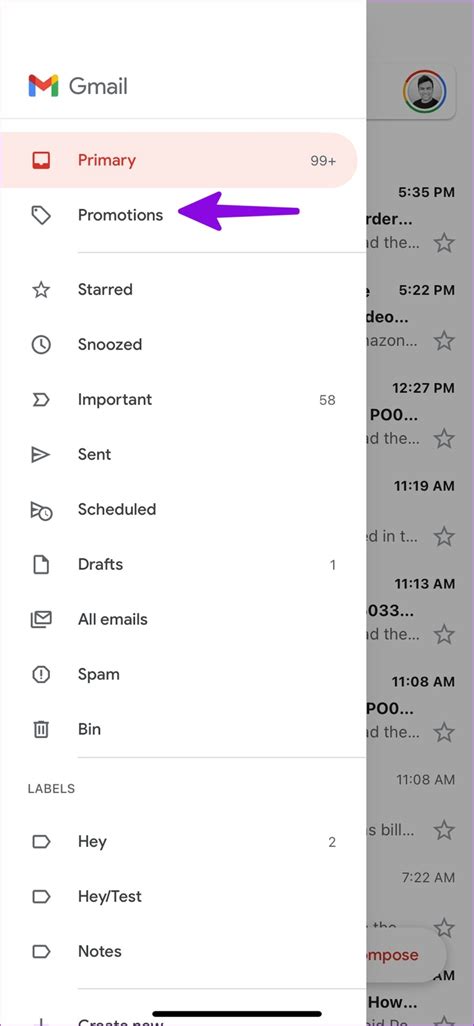 does gmail automatically delete promotions
