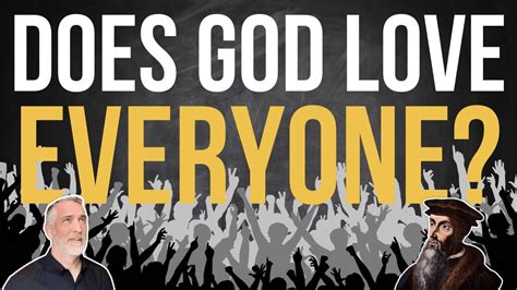 does god love everyone equally