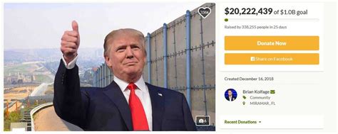 does gofundme raise funds for donald trump
