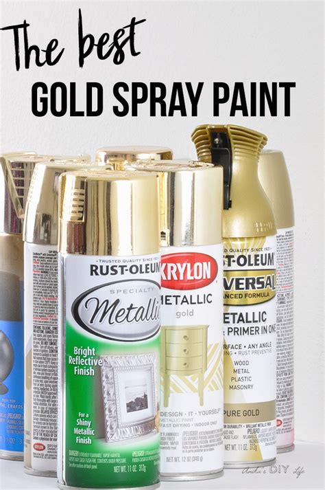 Does Gold Spray Paint Work On Plastic