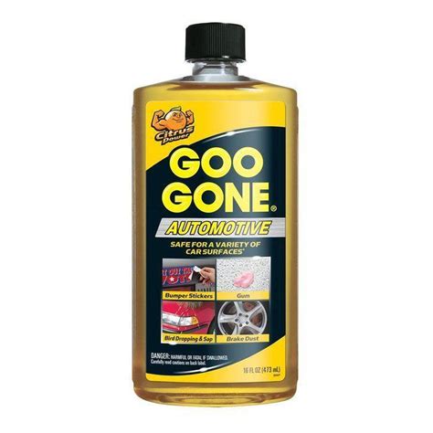 Does Goo Gone Remove Sap From Car