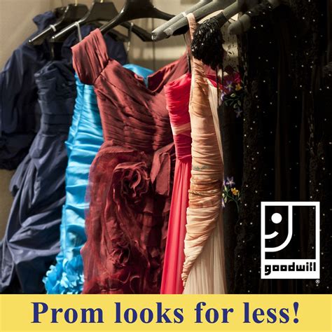 does goodwill accept prom dresses