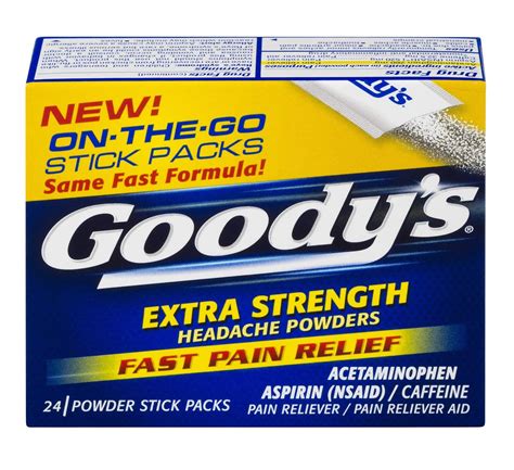 does goody powder give you energy