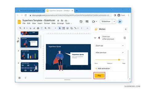 does google slides have animations
