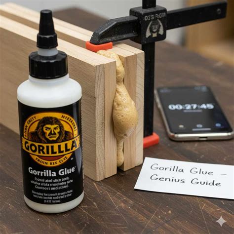 Does Gorilla Glue Dry Quickly