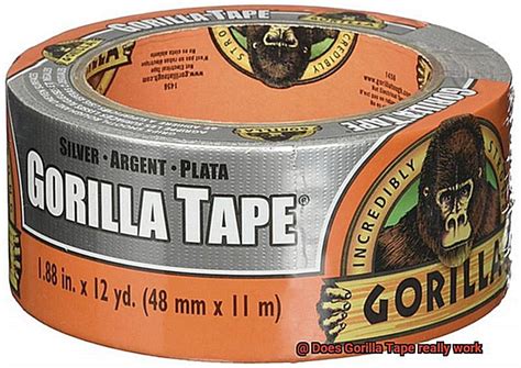does gorilla tape work on carpet