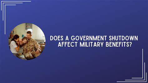 Does Government Shutdown Affect Dod