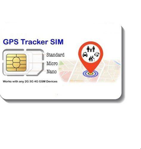 does gps tracker need sim card