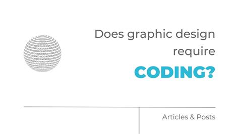 does graphic design require coding