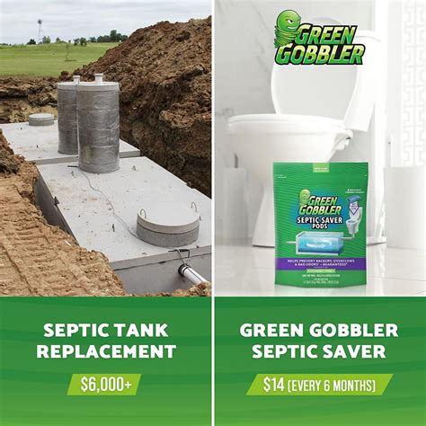 does green gobbler septic saver work